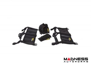 Grab Handles - set of 2 - Premium - Roll Bar Mount - Black - Smittybilt